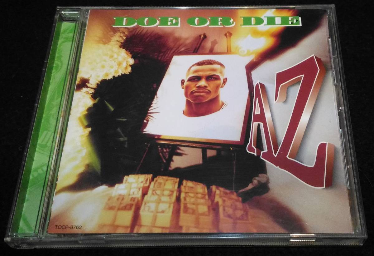 AZ / Doe Or Die★1995年国内初盤+2曲 歌詞・和訳付き　Pete Rock　Buckwild　Nas　_画像1