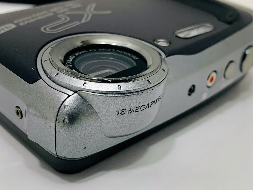 1円～ FUJIFILM 富士フィルム FinePix XP140 コンパクトデジタルカメラ 防水カメラ ダークシルバー_画像6