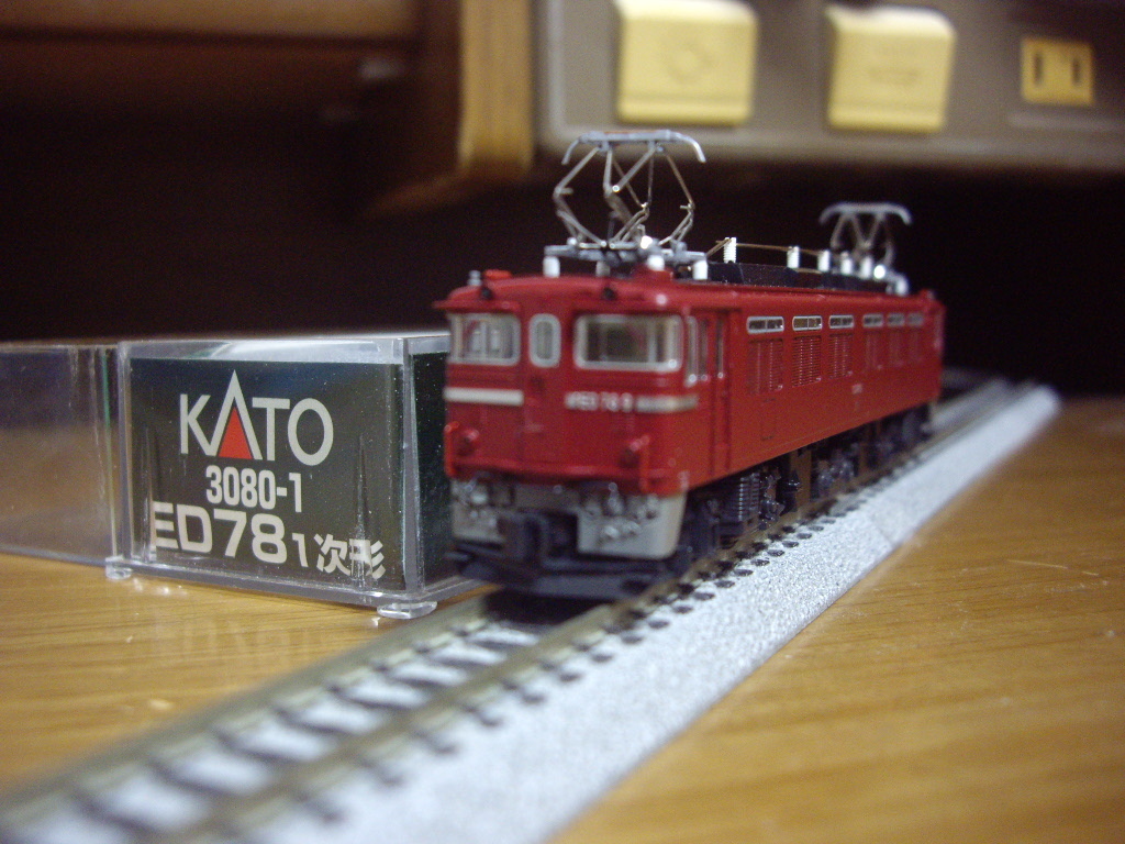 kato ED78 品番3080-1 動力車動作・ライト点灯確認済み_画像1