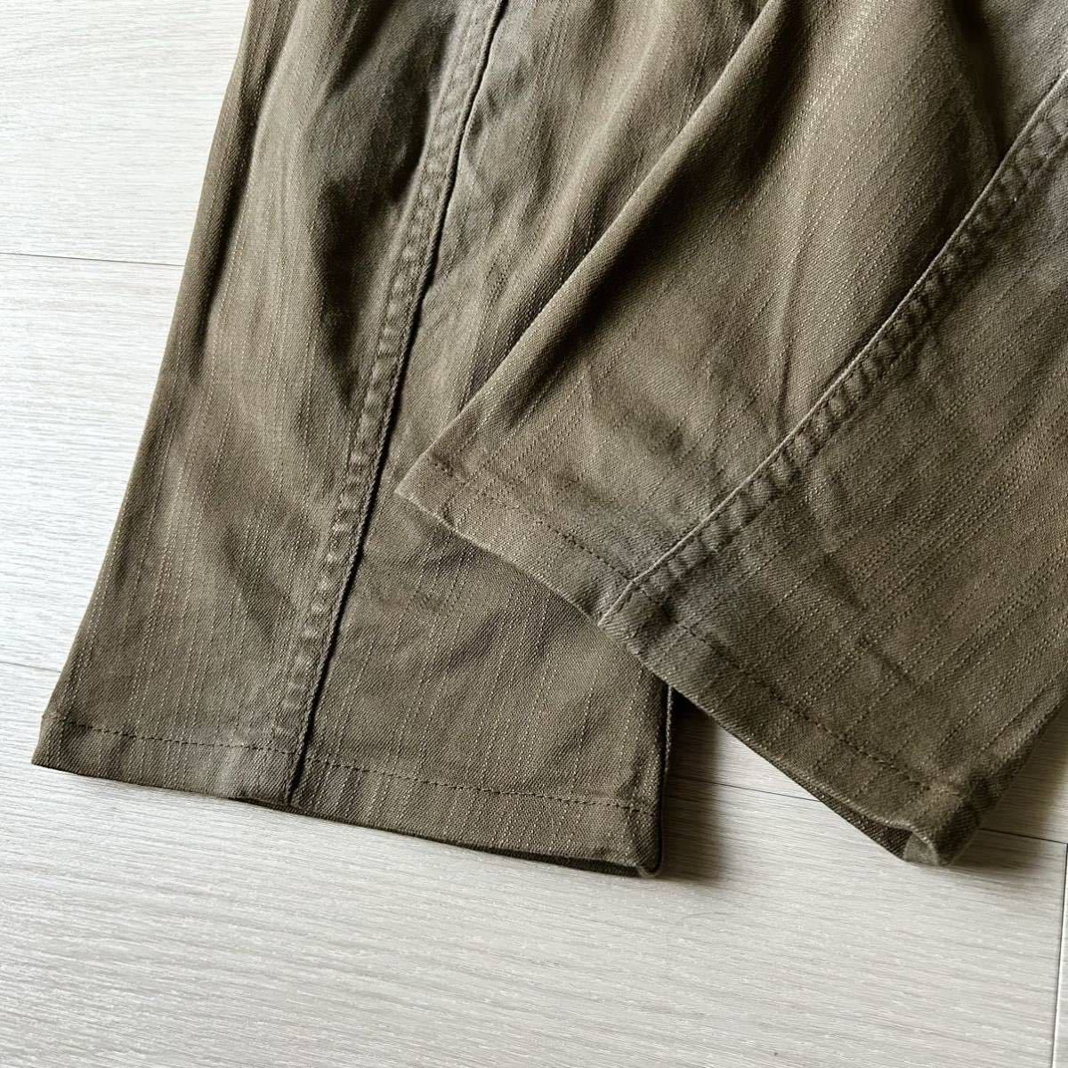 Rare 00s Japanese Label NICOLE HIDEAWAYS Coating Processing Studded Flare Denim Pants Jeans archive パンツ tornado mart goa lgb_画像7