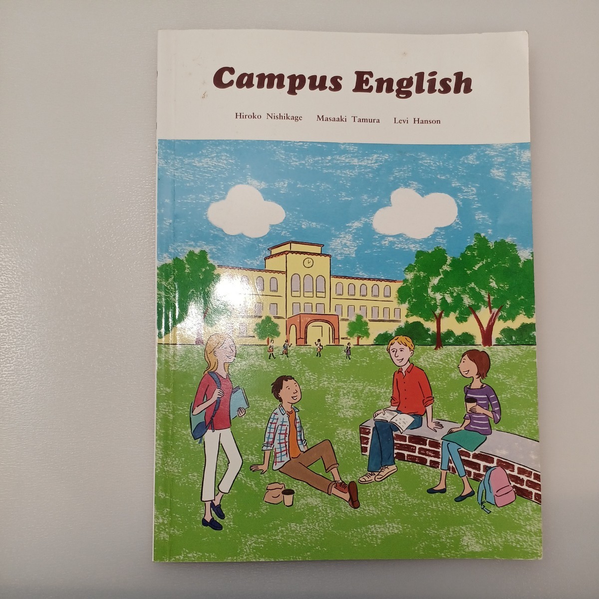 zaa-536♪Campus English Student Book (112 pp) with Audio CD Cengage Learning CD-ROM付_画像1