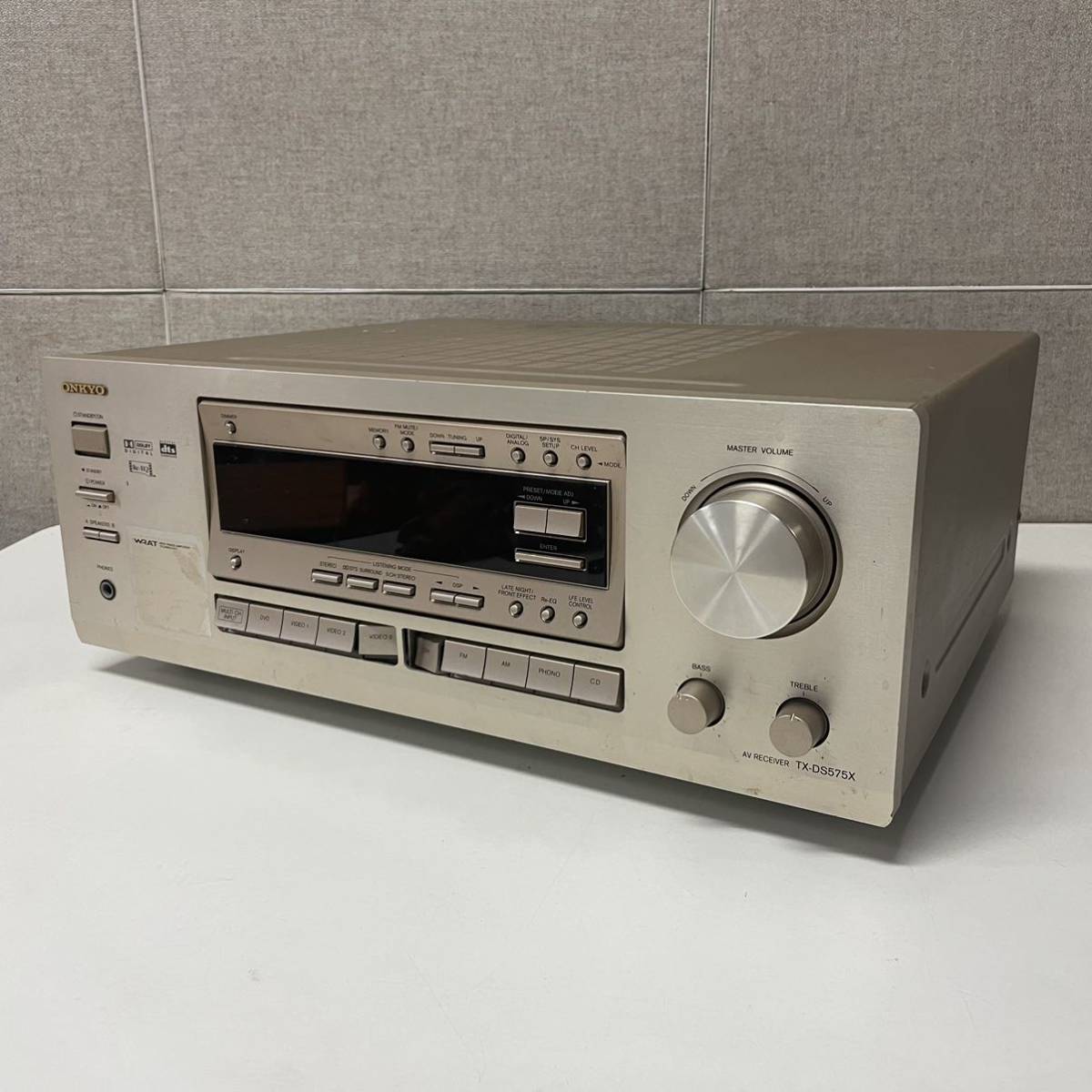 $ ONKYO オンキョー TX-DS575X ◆ AV アンプ ジャンク扱い 格安売り切りスタート_画像1