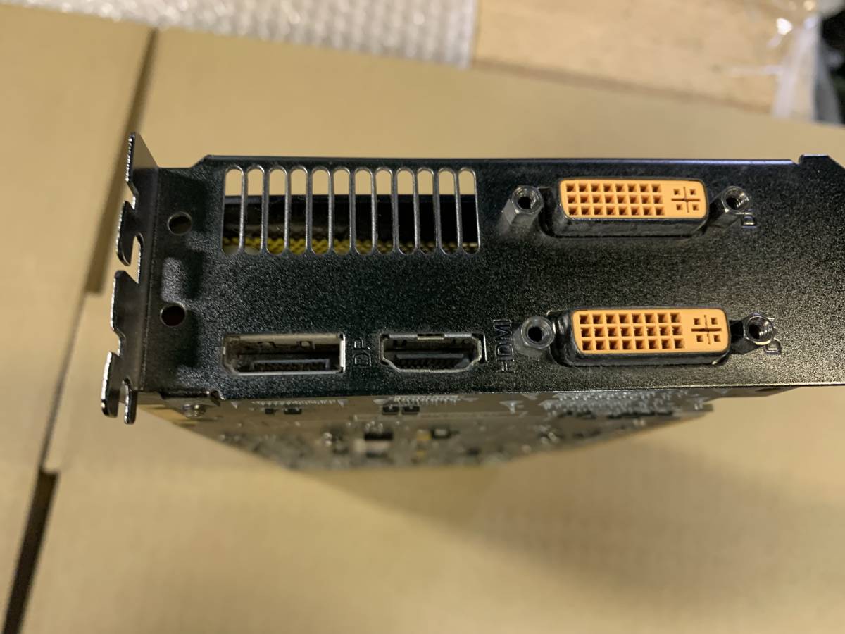 K5★中古品 BIOS確認 ZOTAC グラフィックボード GTX560 1GB 256BIT GDDR5 ★_画像2