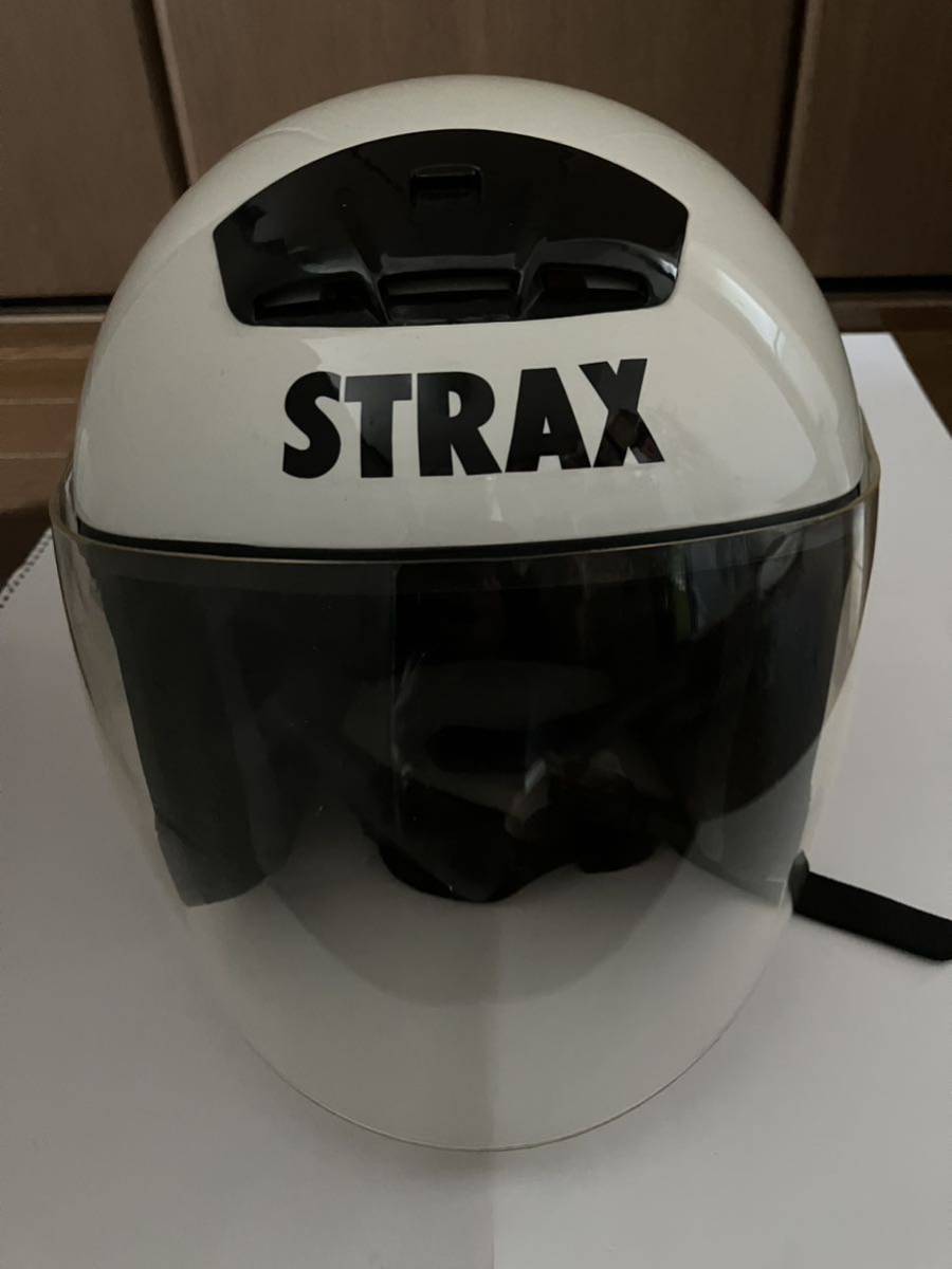 リード工業(LEAD) バイクヘルメット ジェット STRAX SJ-4 ホワイトBIG 63~64cm未満　白_画像5