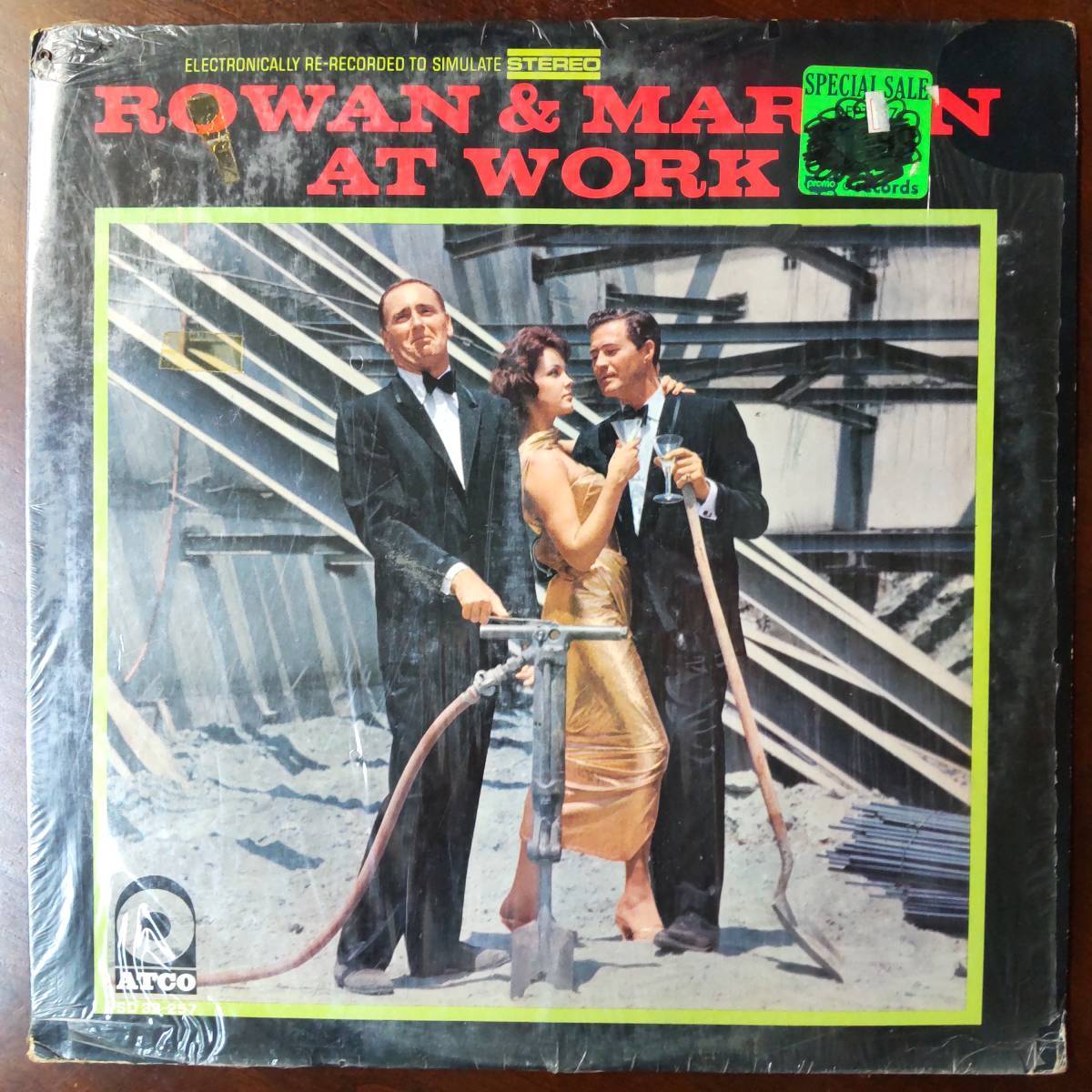 12717 【US盤★美盤】 Rowan & Martin/At Work_画像1