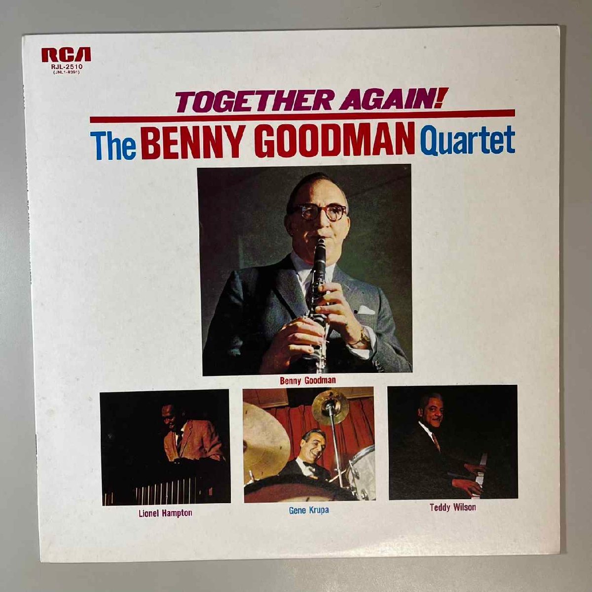 41591★美盤【日本盤】 Benny Goodman Quartet / Together Again!_画像1