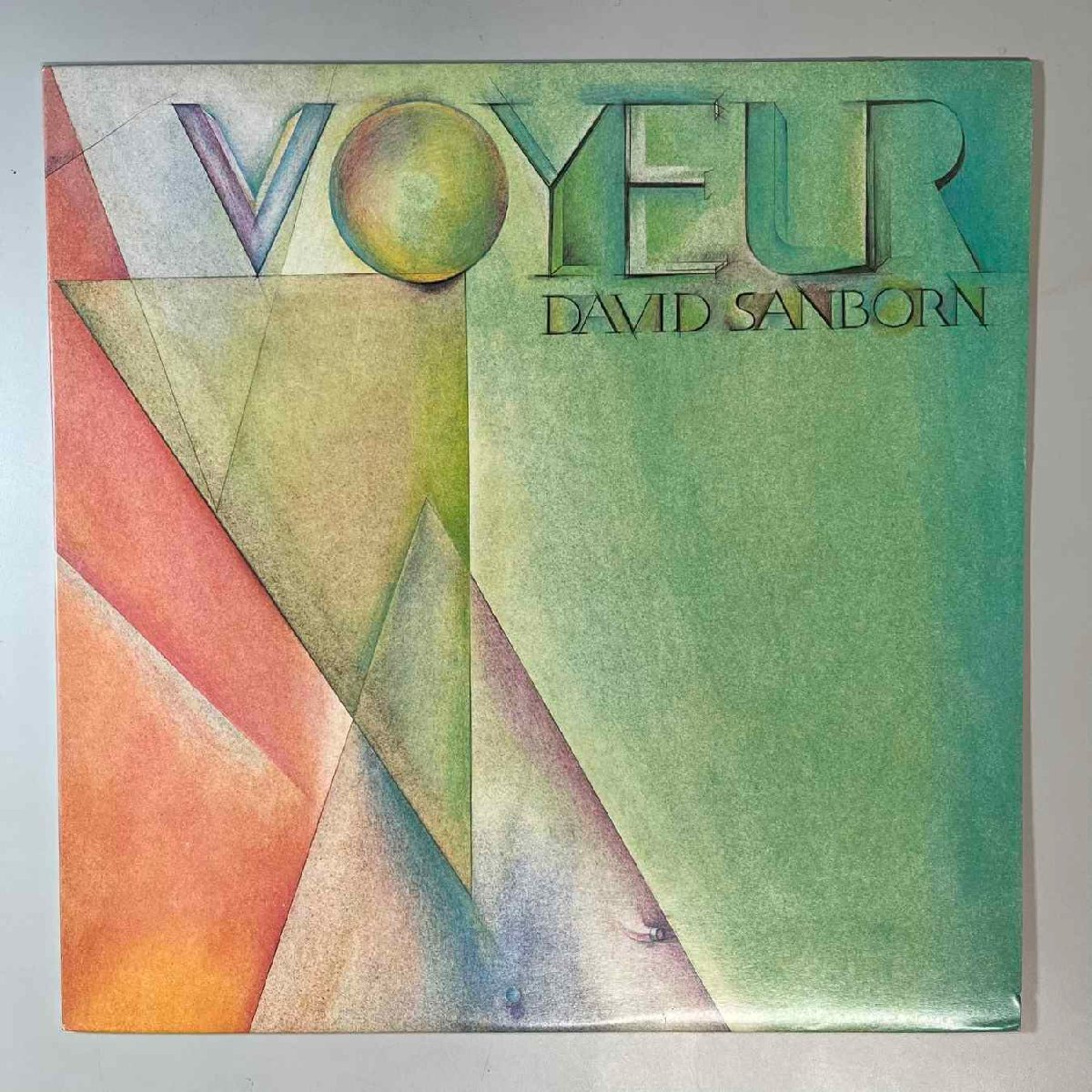 41592★美盤【日本盤】 David Sanborn / Voyeur_画像1