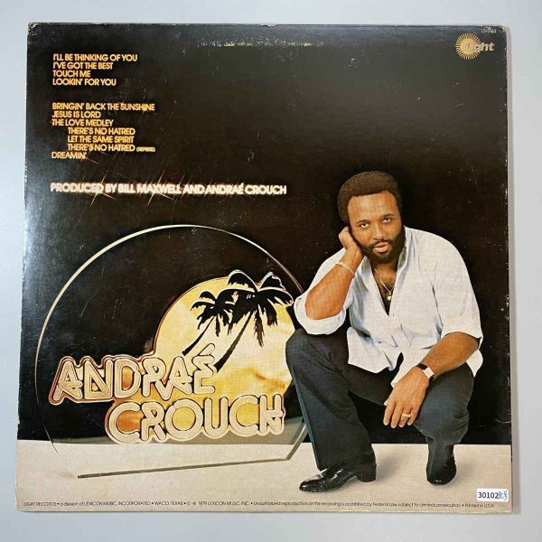 30102【US盤】 Andra Crouch / I'll Be Thinking Of You_画像2