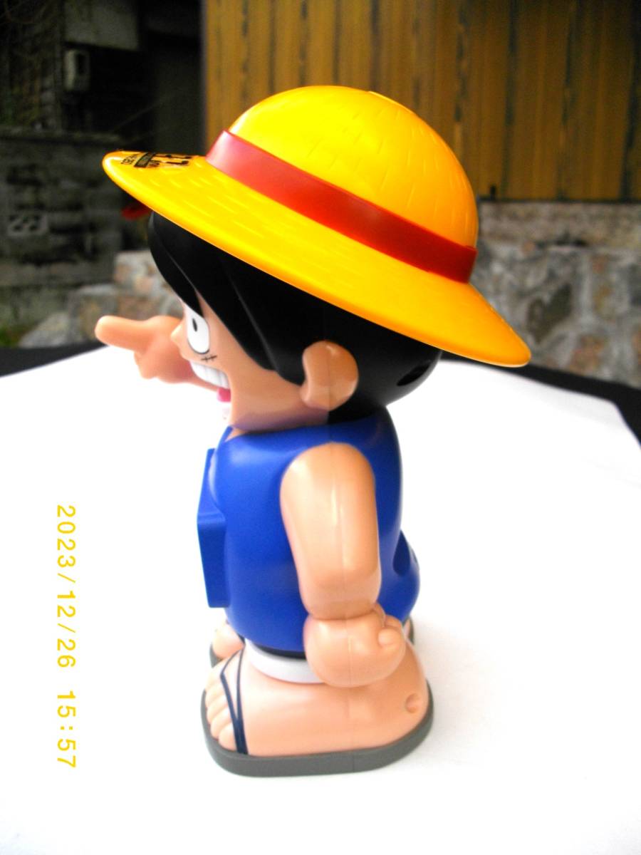 ONE PIECE キャラクター目覚し時計 麦わらのルフィ　　 新品　作動確認済み_画像5