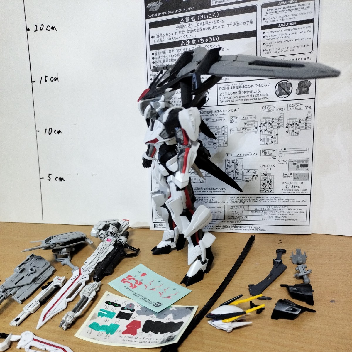 プレバン 限定 HG 1/144 SEED ASTRAY ガンダム ロードアストレイΩ ダブルリメイク エース限定 武装 完成品 フィギュア ガンプラ ジャンク_ダブルリメイクヘッド付き