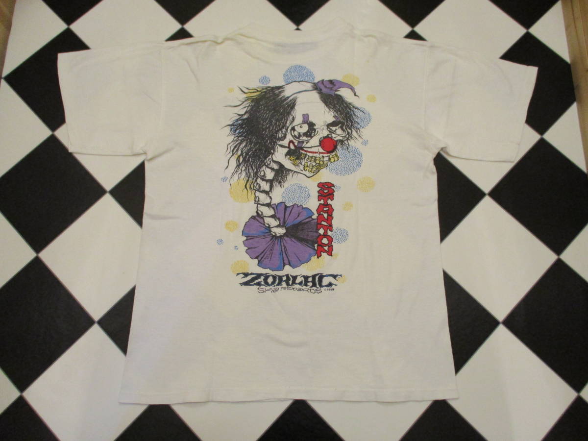 80's ZORLAC STANTON CLOWN PUSHEAD ゾーラック パスヘッド ビンテージ