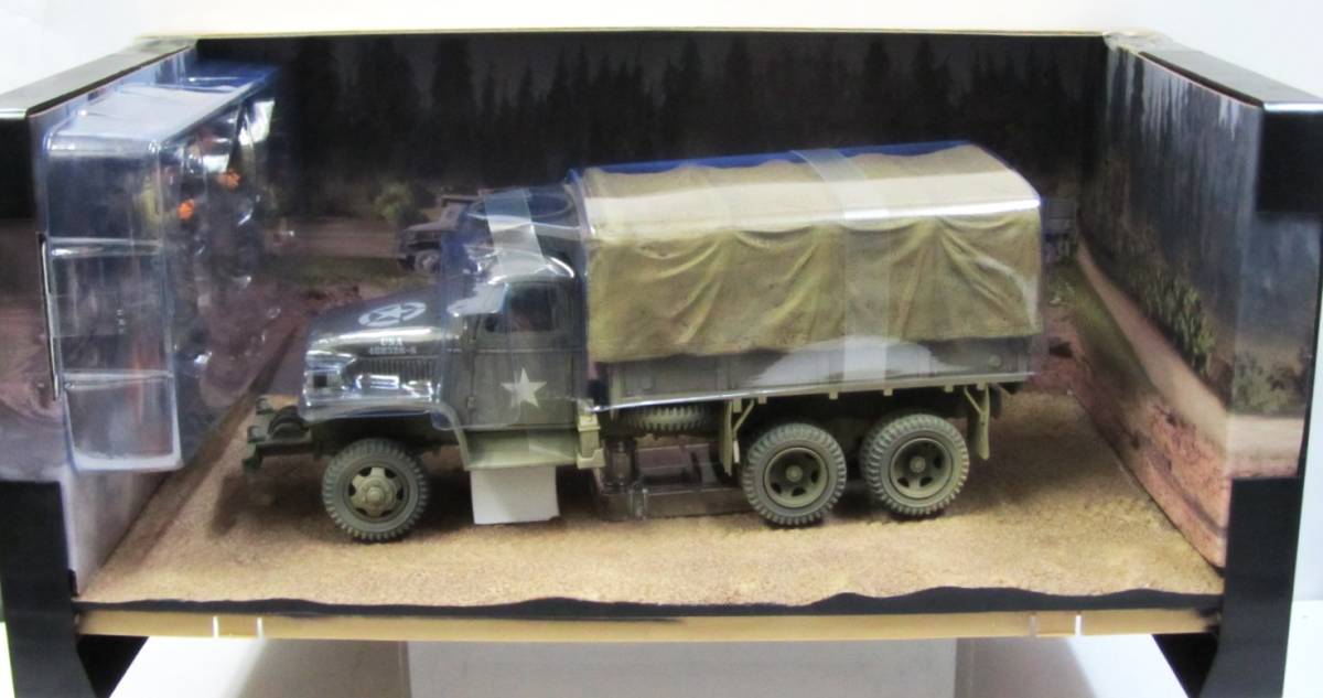 [wa.ruta-sonz]1/32 WW.2 America army GMC CCKW 2.5t 6×6 cargo truck 353B 1944 year one part die-cast made. final product 