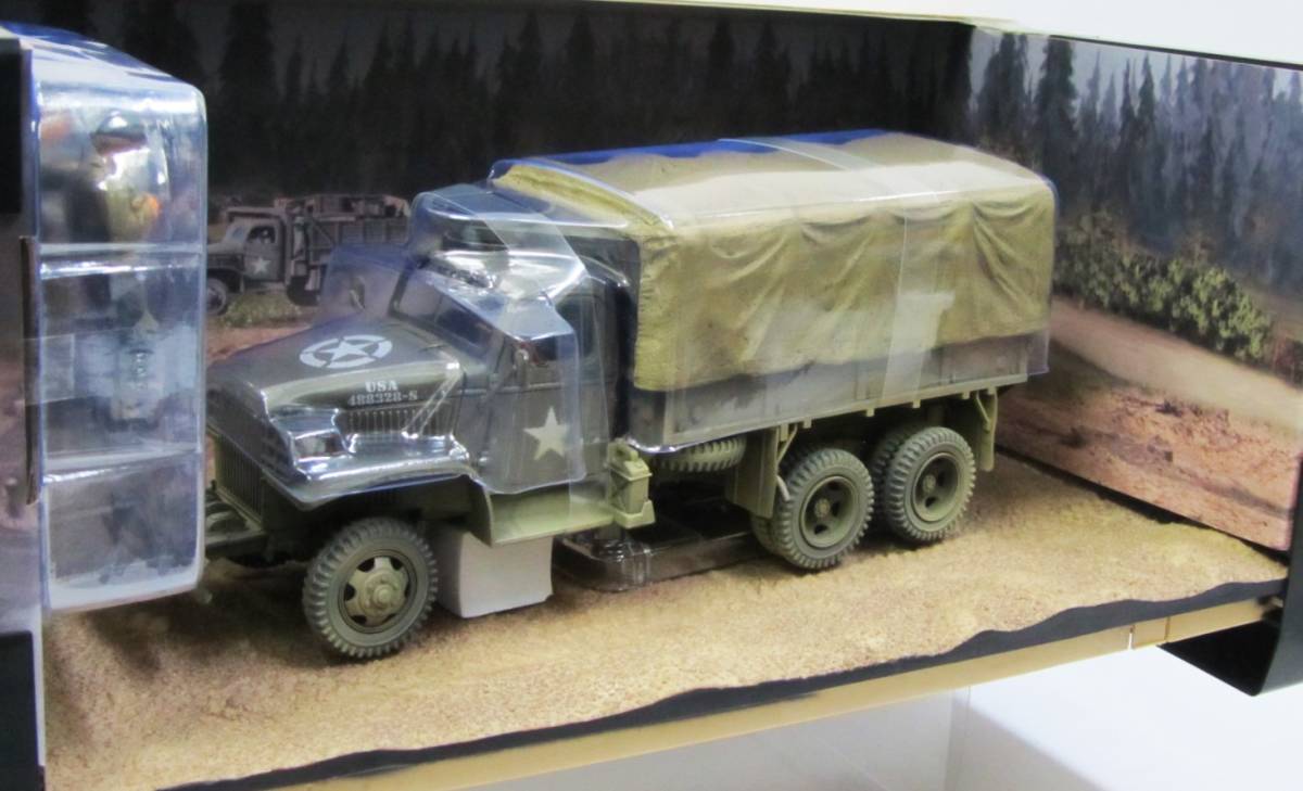 [wa.ruta-sonz]1/32 WW.2 America army GMC CCKW 2.5t 6×6 cargo truck 353B 1944 year one part die-cast made. final product 