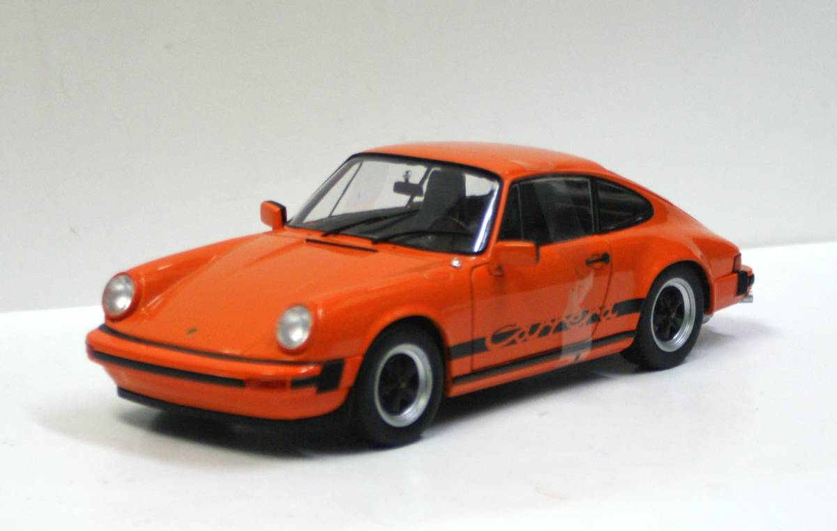 [ Solido ]1/18 Porsche 911 (930) 3.0 Carrera купе orange ( определенные товары N S1802605 ) литье под давлением производства. миникар 