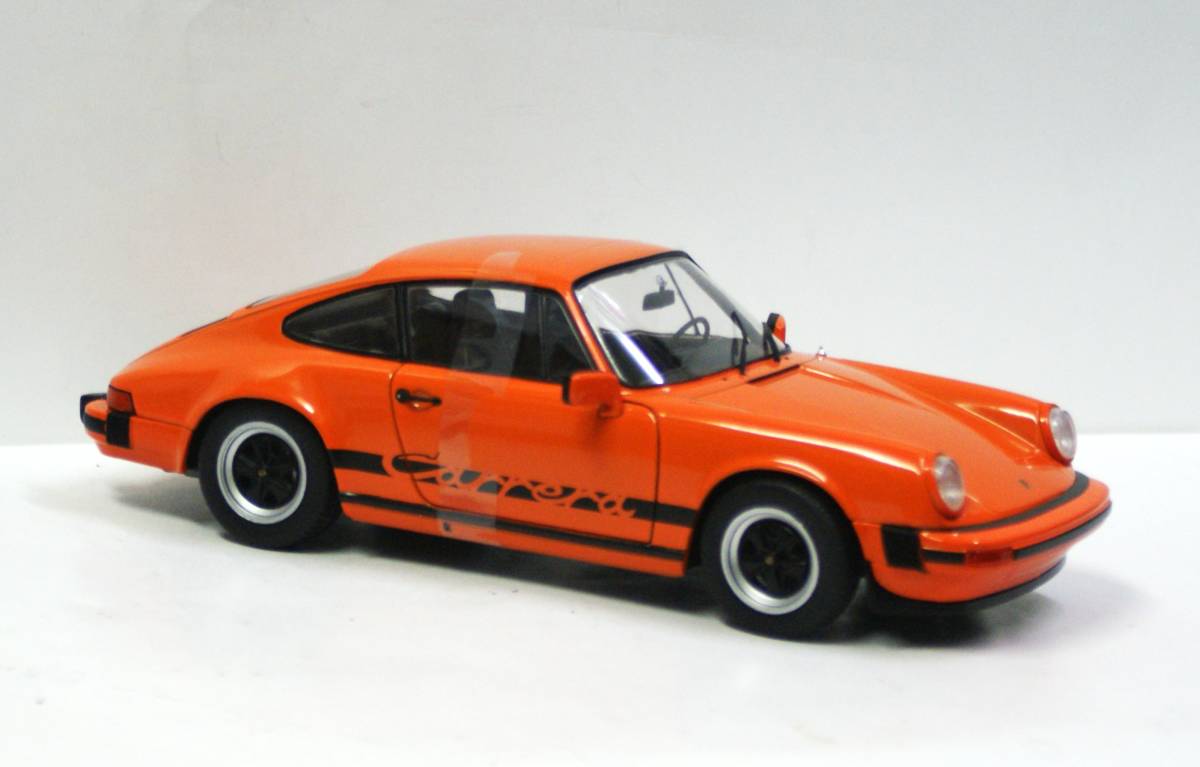 [ Solido ]1/18 Porsche 911 (930) 3.0 Carrera купе orange ( определенные товары N S1802605 ) литье под давлением производства. миникар 