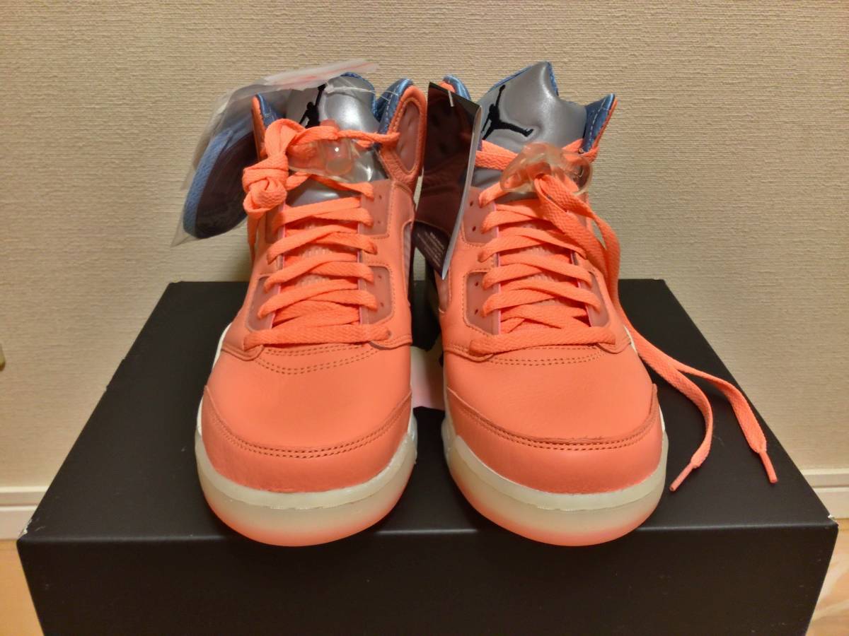 新品未使用 DJ Khaled Nike Air Jordan 5 Retro Crimson Bliss 26.5cm DV4982-641_画像1