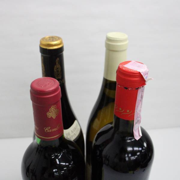 【4本セット】ワイン各種（カステル カンブラス ルージュ 12％ 750ml 等）X23L040108_画像4