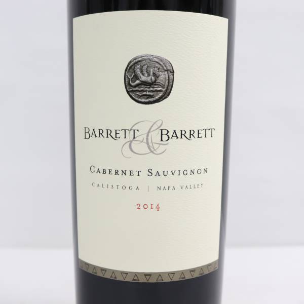 BARRETT＆BARRETT（バレット＆バレット）カベルネソーヴィニヨン 2014 14.7％ 750ml X23L080041_画像2