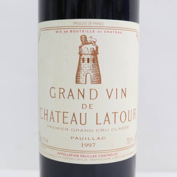 CHATEAU LATOUR（シャトー ラトゥール）1997 13％ 750ml M23L110009_画像2