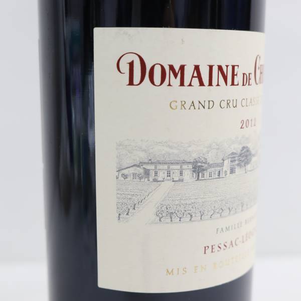 DOMAINE DE CHEVALIER（ドメーヌ ド シュヴァリエ）グラン クリュ クラッセ 2012 13.5％ 750ml X23L140041_画像8