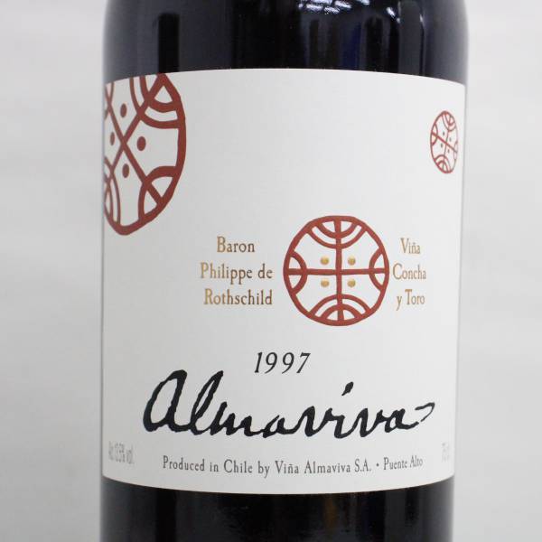 almaviva（アルマヴィーヴァ）1997 13.5％ 750ml X23L180214_画像2