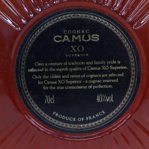 CAMUS（カミュ）XO スーペリア 40% 700ml G23L060138_画像5