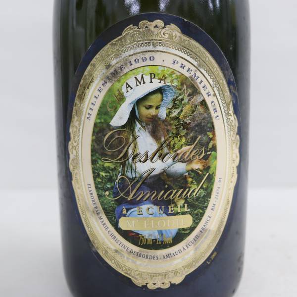 DESBORDES AMIAUD（デボルド アミオー）ブリュット プルミエ クリュ キュヴェ メロディ 1990 12% 750ml X23L220111_画像2