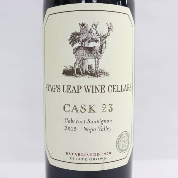 STAGS LEAP WINE CELLARS（スタッグスリープワインセラーズ）カスク23 カベルネソーヴィニヨン 2015 15％ 750ml R23L230009_画像2