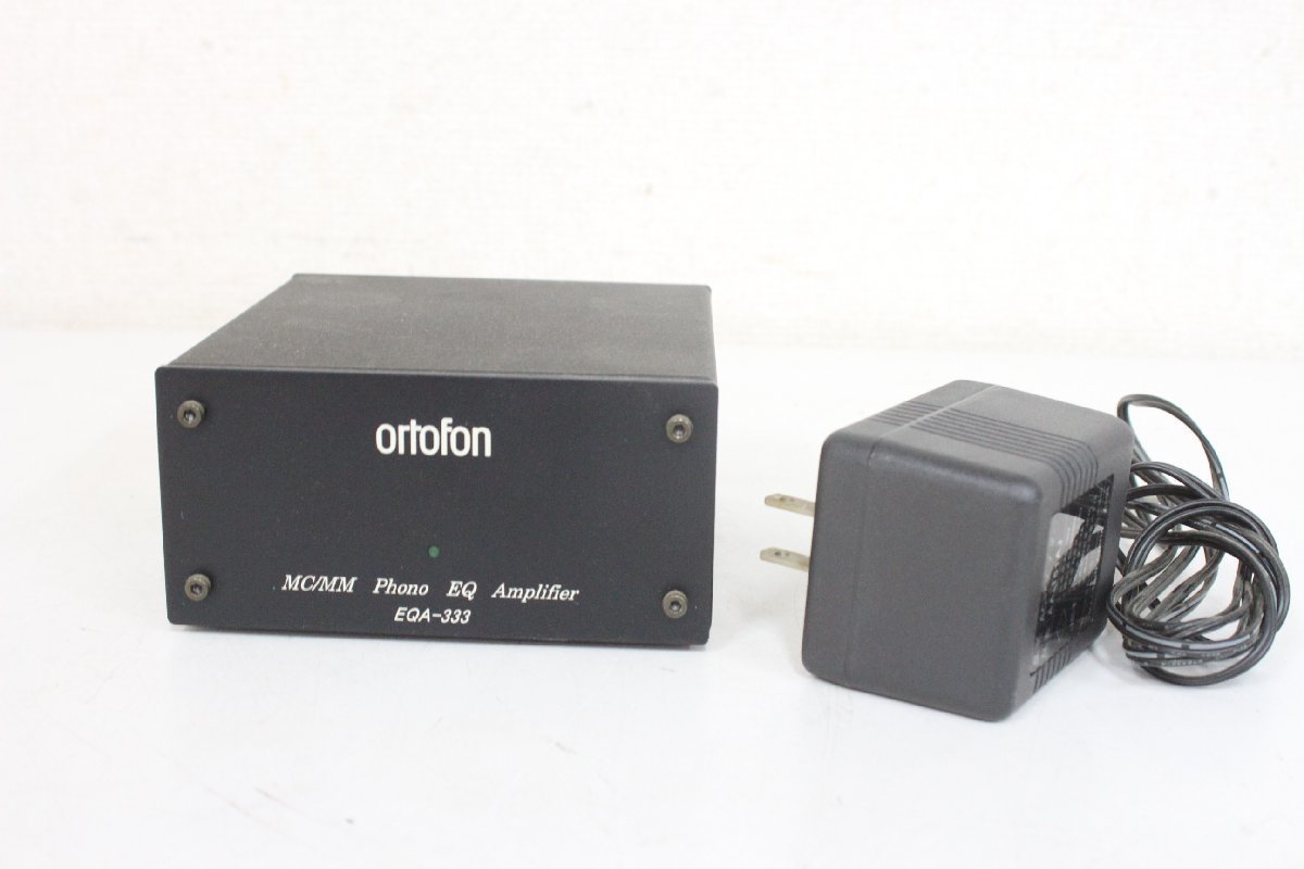 Yahoo!オークション - ortofon EQA-333 フォノイコライザーアンプ Yahoo!オークション - ortofon EQA-333 フォノイコライザーアンプ