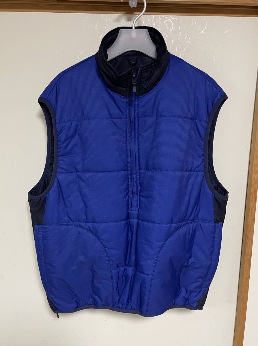 DAIWA PIER39 Tech Reversible Pullover Puff Vest サイズS ダークネイビー 中古 美品 ダイワピア_画像8