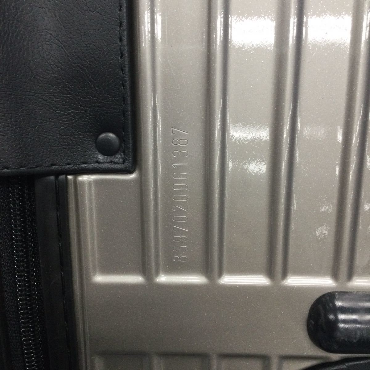 051114　250072　RIMOWA　リモワ　スーツケース　サルサ　TSAロック　グレー・ベージュ系カラー　トラベルバッグ　カバン　　_画像10