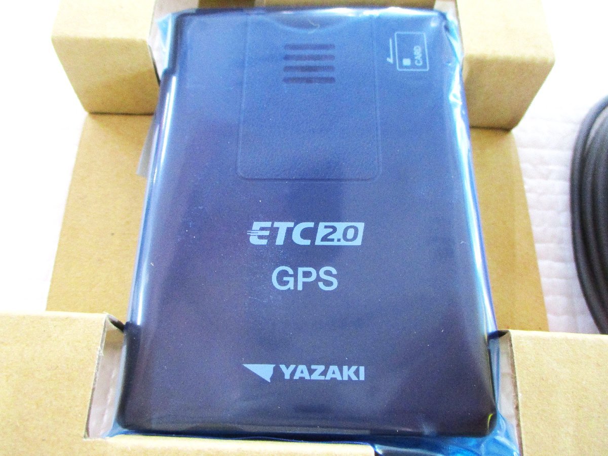 ⑨新品 ETC2.0 車載器 GPS付 発話型 業務支援用 特車ゴールド 四輪車専用 24Ｖ車 対応 YAZAKI 矢崎 DENSO ETC-YD202 未使用 64296-280_画像2