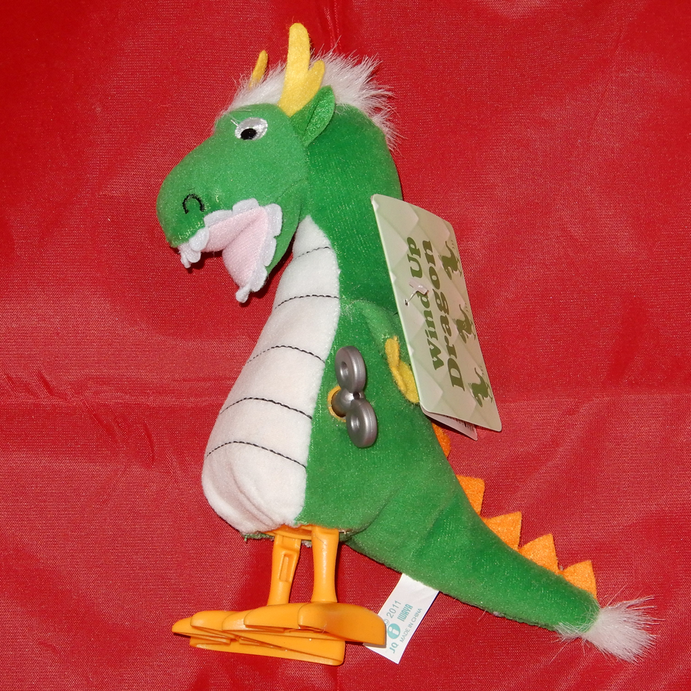 [ не использовался ]zen мой игрушка мягкая игрушка wa Индия выше Dragon Wind Up Dragoniwaya