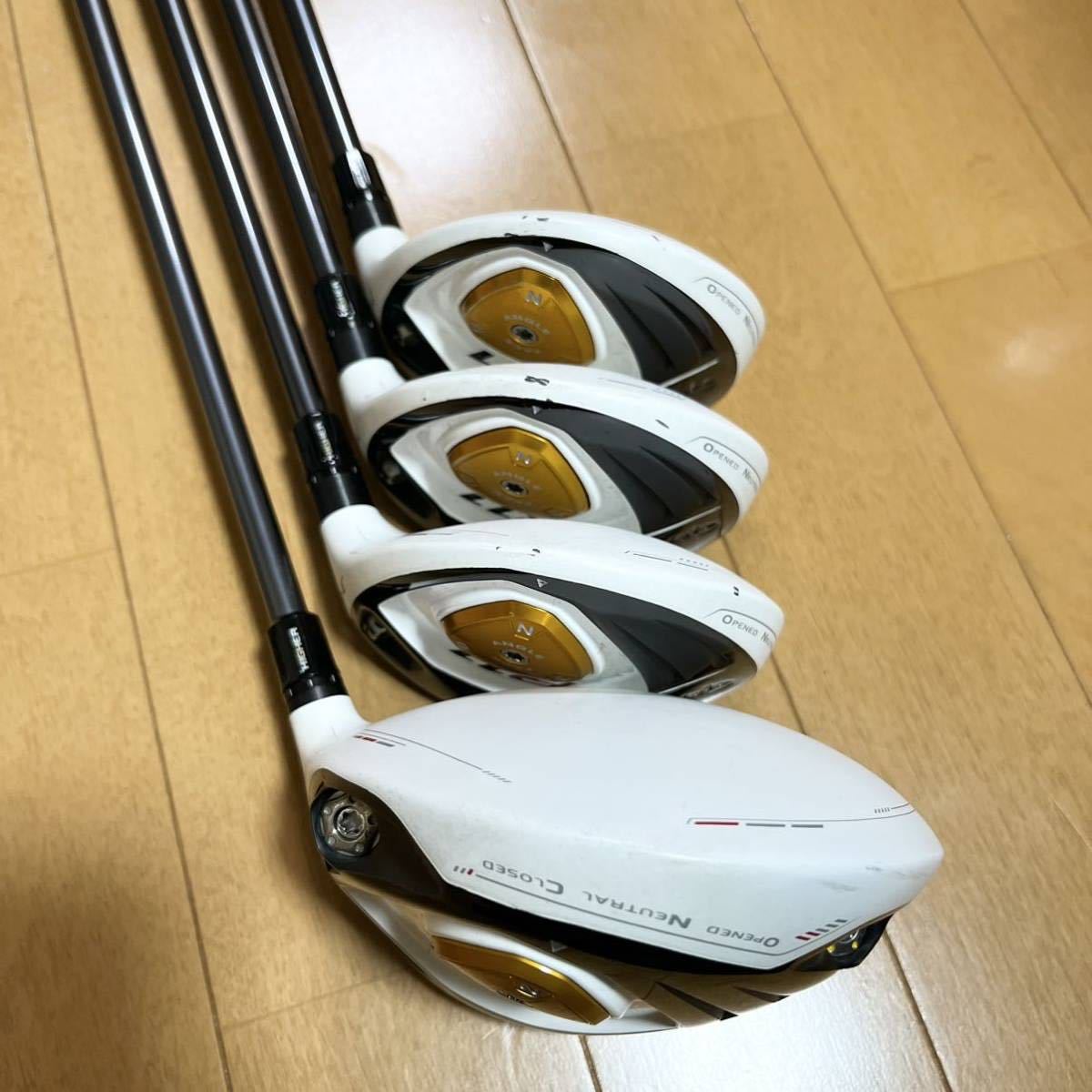 名器 Taylor Made テーラーメイド R11 1W 3W 5W 7W 5〜9I P AW SW 12本セット ゴルフクラブ キャディバッグ付き Flex-SR Flesx-S_画像8