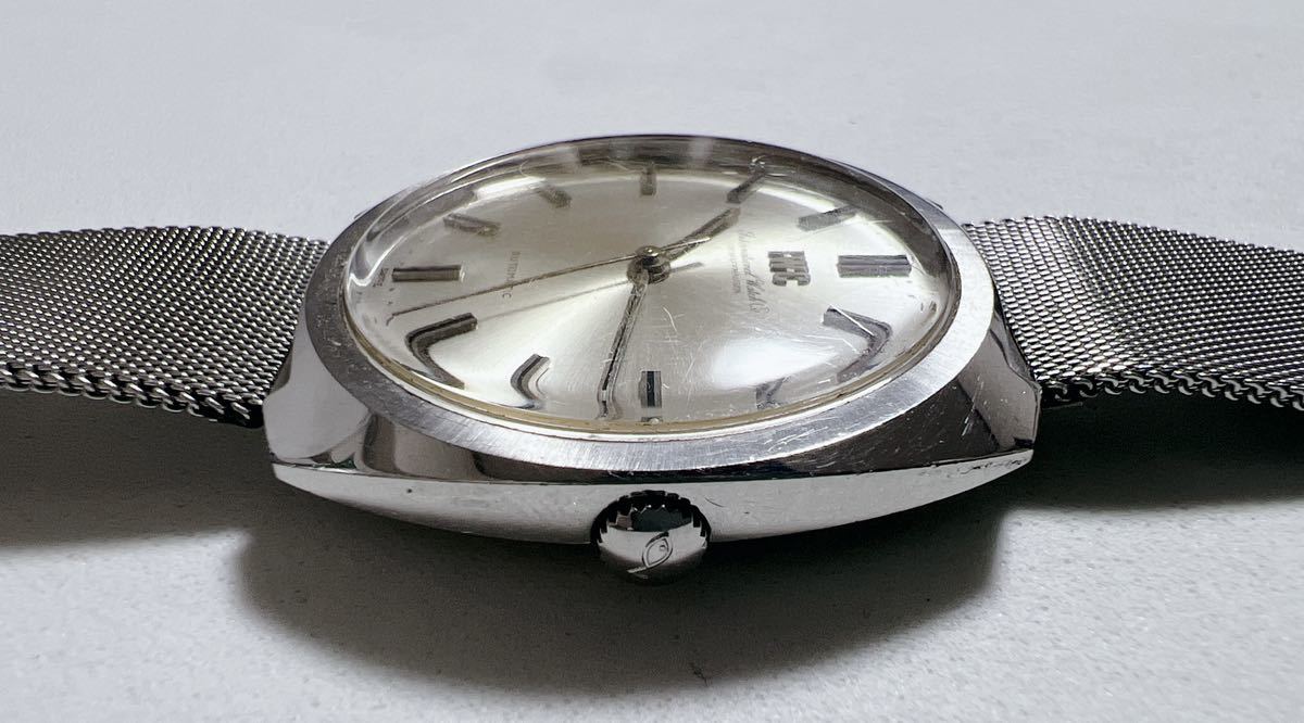 IWC オールドインター 自動巻 魚リューズ メンズ腕時計 ヴィンテージ 時計 稼働品_画像2