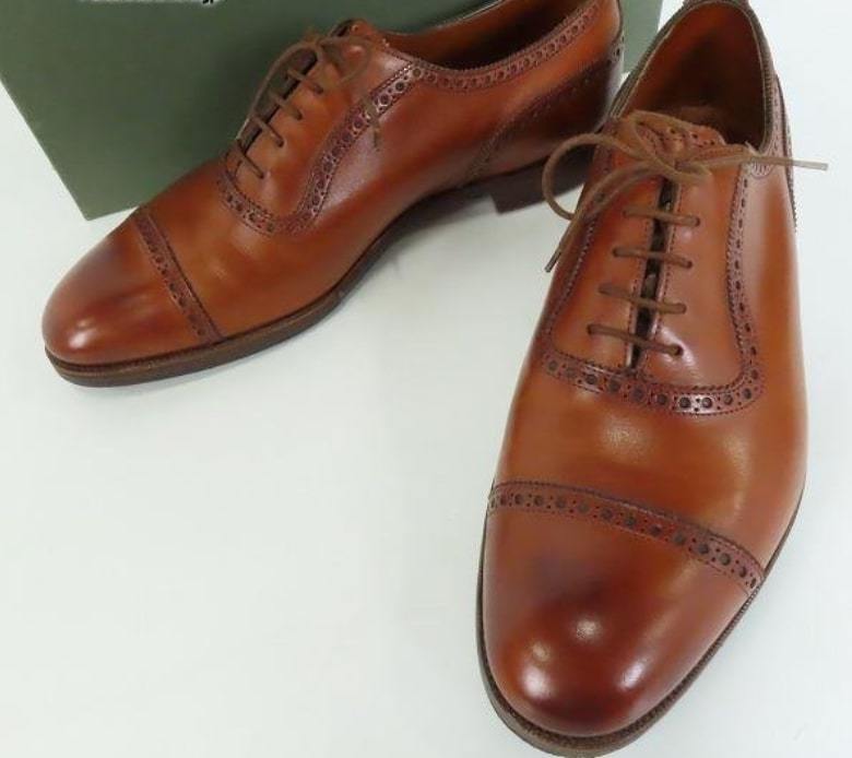  regular goods EDWARD GREEN Edward Green 202 semi glow blaser shoes 9E 34636