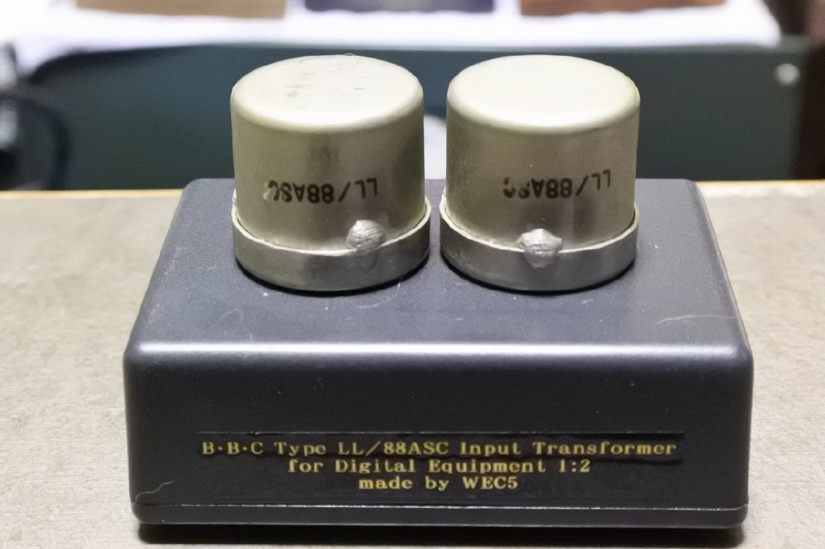 英国　BBC仕様　LL/88 ASC　IPT 入力トランス　1：2倍　CD等デジタル機器の音質を改善します