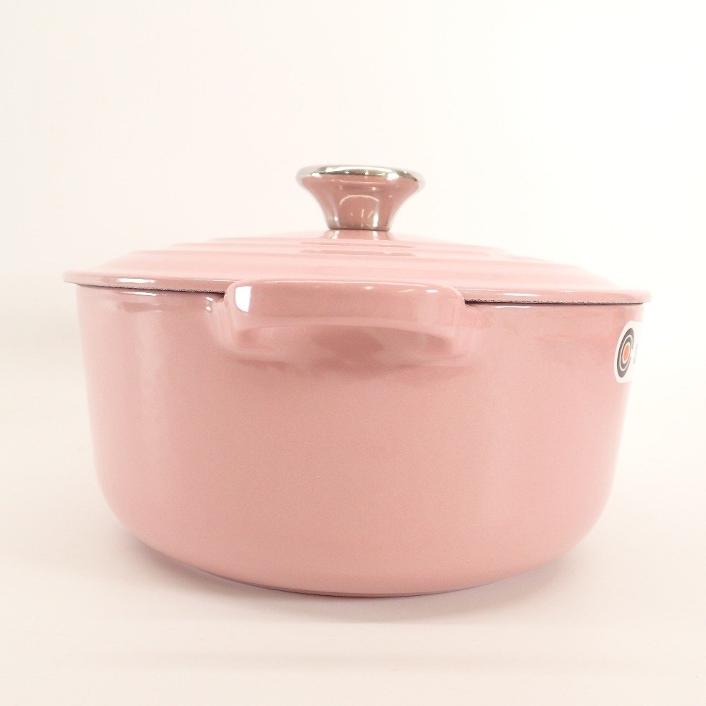 【新品同様/1円】 LeCreuset ル クルーゼ ココットロンド 20cm 両手鍋 食器 アンティークローズ_画像4