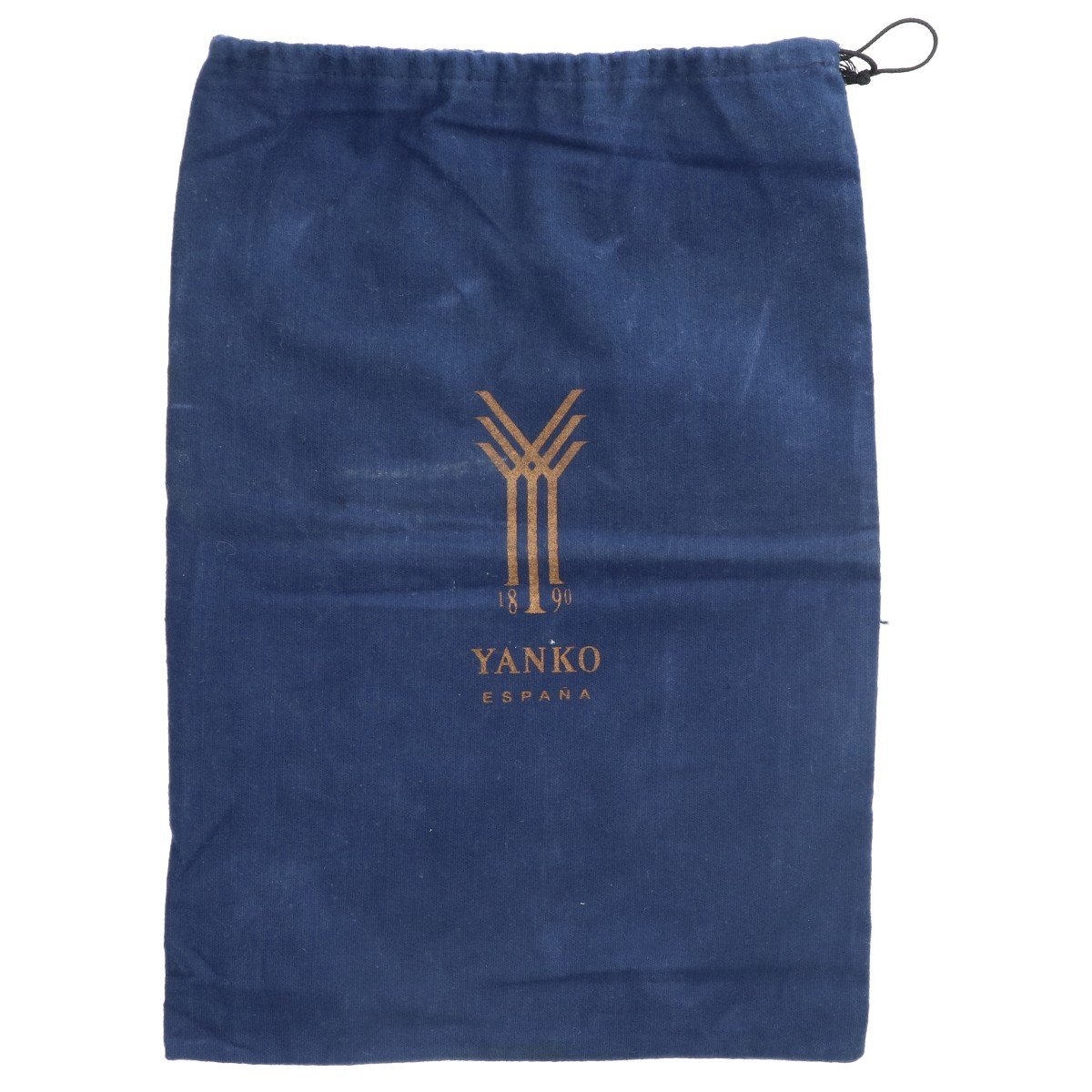 【1円】YANKO ヤンコ 編み込み ギリーシューズ 25.5EE ブラック メンズ_画像9