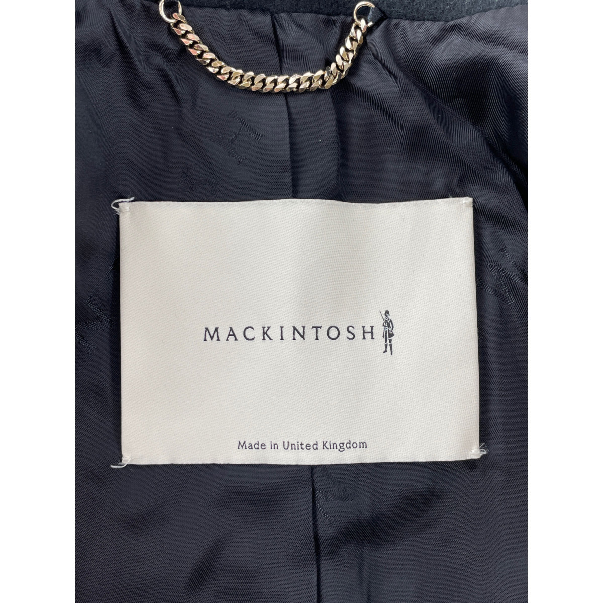 прекрасный товар /22 год производства MACKINTOSH Macintosh x IENA Iena L222M01102FL2K HUMBIE NOCOLLAR L шерсть no color пальто 4 женский 