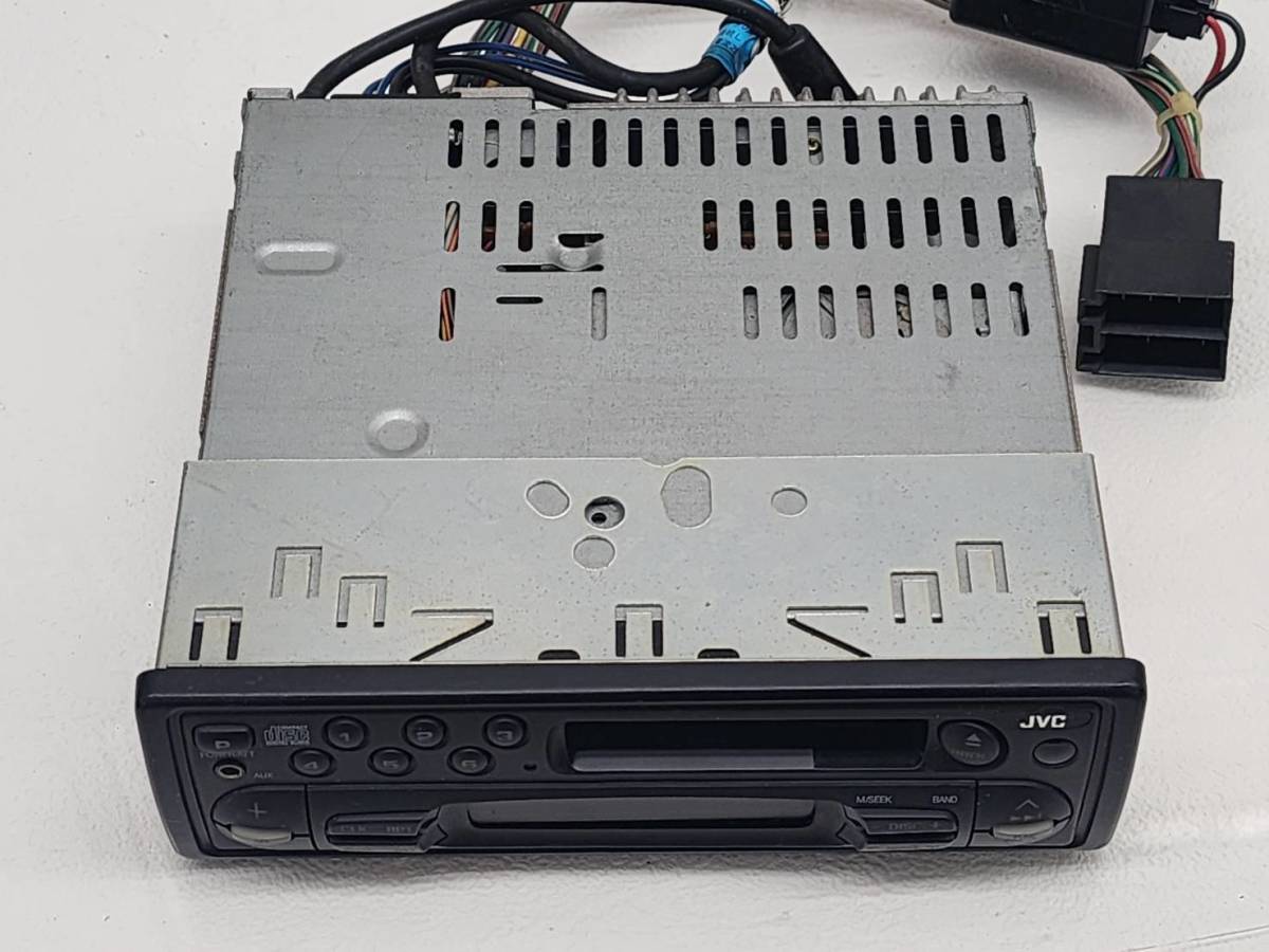 H　R51227　JVC　KS-RX50　カセットテープデッキ　レシーバー　カーステレオ_画像3