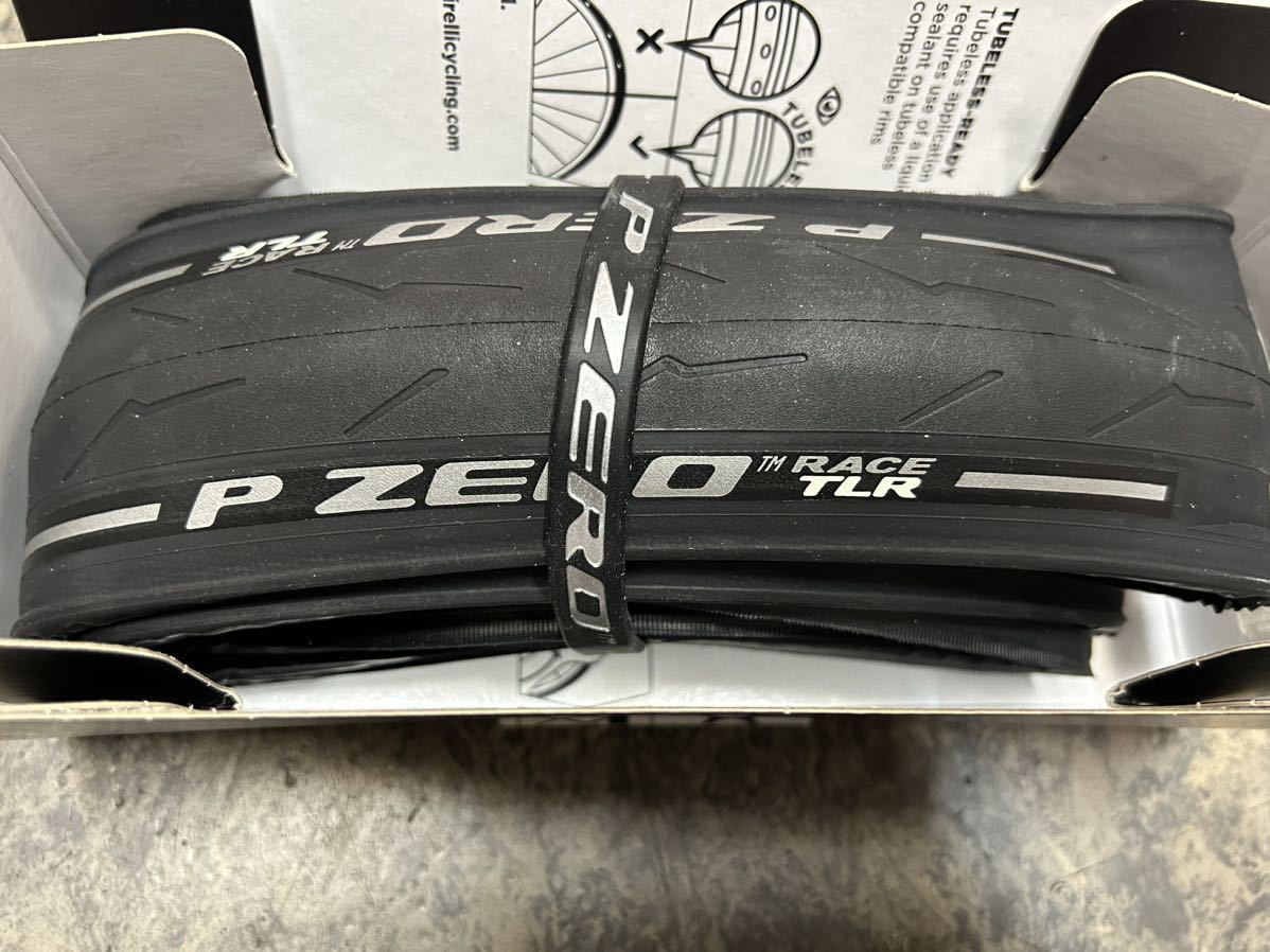 送料込 新品 チューブレスレディータイヤ 700×28c 1本『ピレリ Pゼロ レースTLR』重量317g PIRELLI P ZERO RACE TLR(箱は折り畳んで発送)