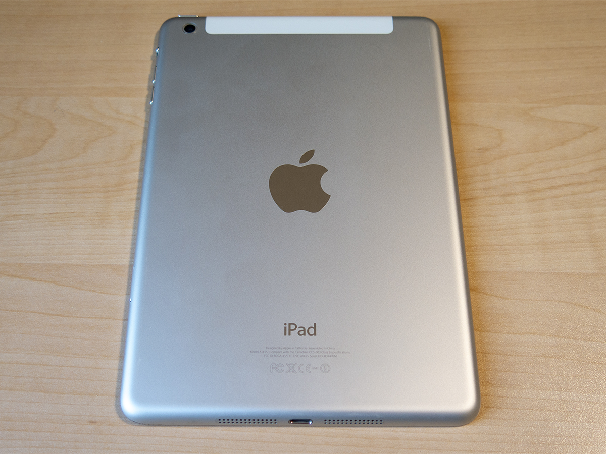 【送料無料】タブレット A1455 Apple iPad mini 第1世代 Wi-Fi+Cellular 16GB 判定○ SoftBank シルバー 本体のみ_画像2