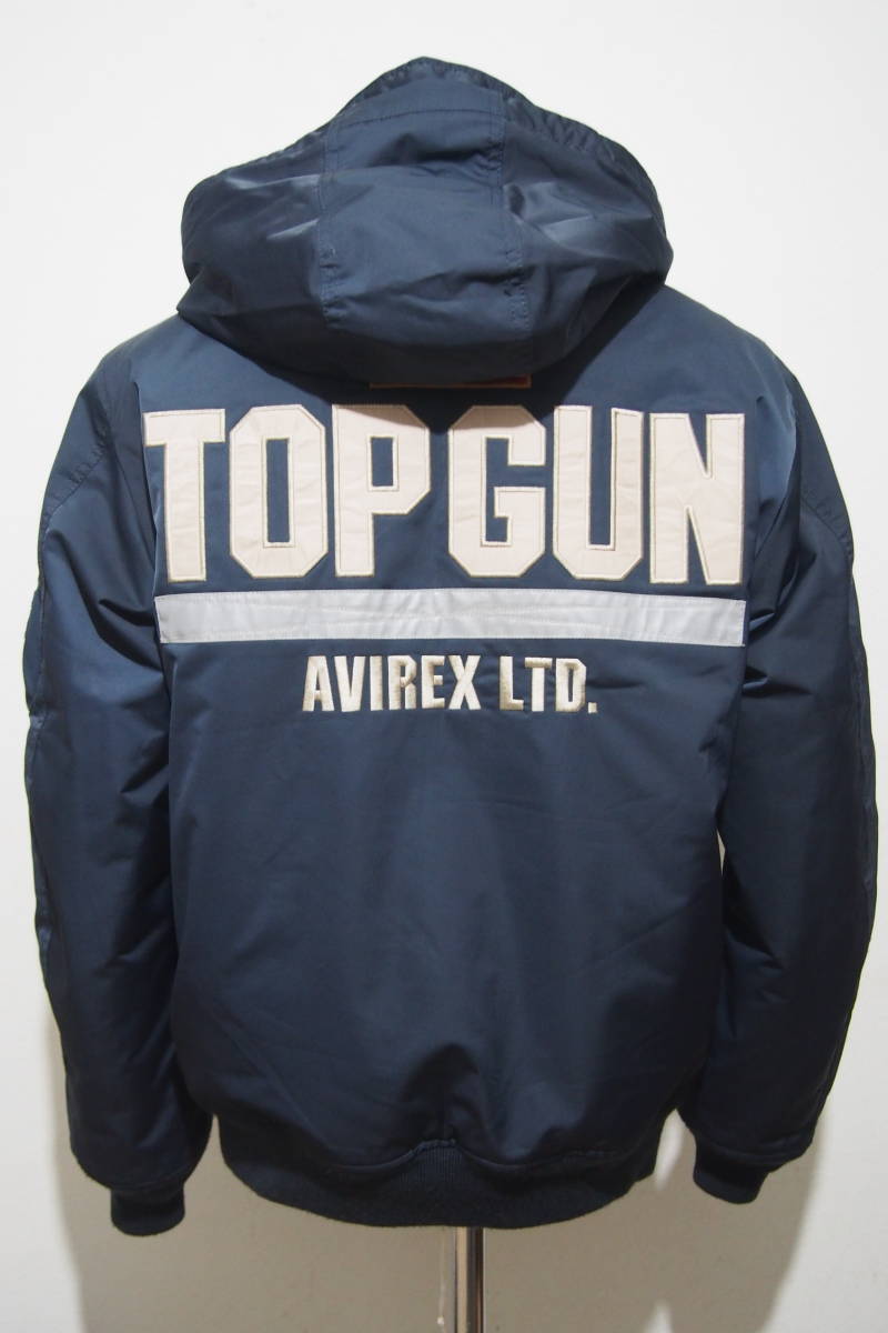 美品 AVIREX アヴィレックス CUSTOM CWU JACKET "TOP GUN" XL No.6102176 高年式 2020年モデル_画像3