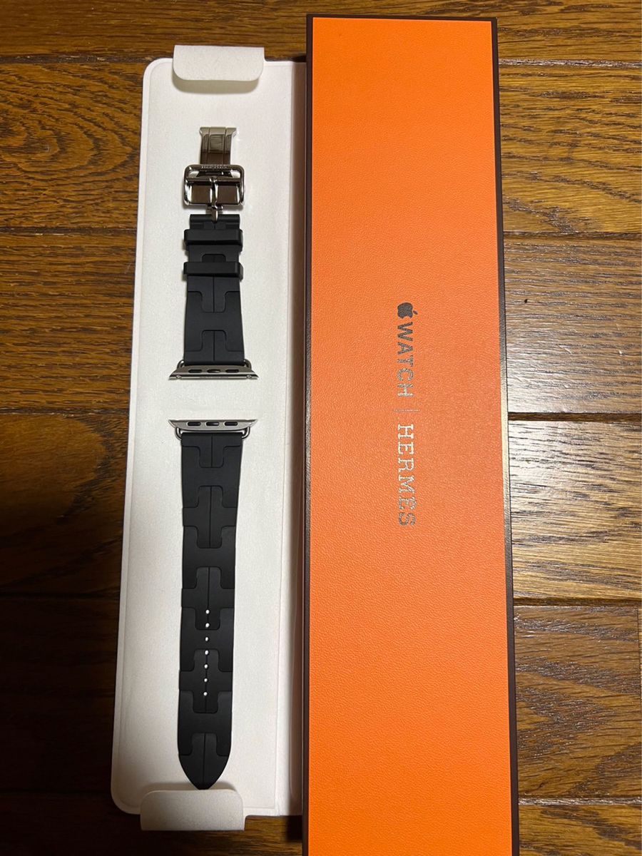 Apple Watch HERMES キリム黒45ミリ黒美品