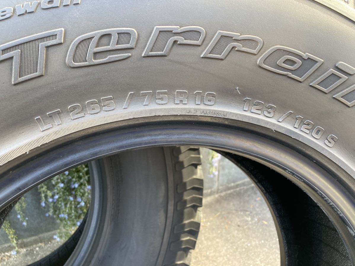 BFグッドリッチ　オールテレーン　T/A LT265/75R16 KO 123/120S FJクルーザー／ランクル／プラド_画像4