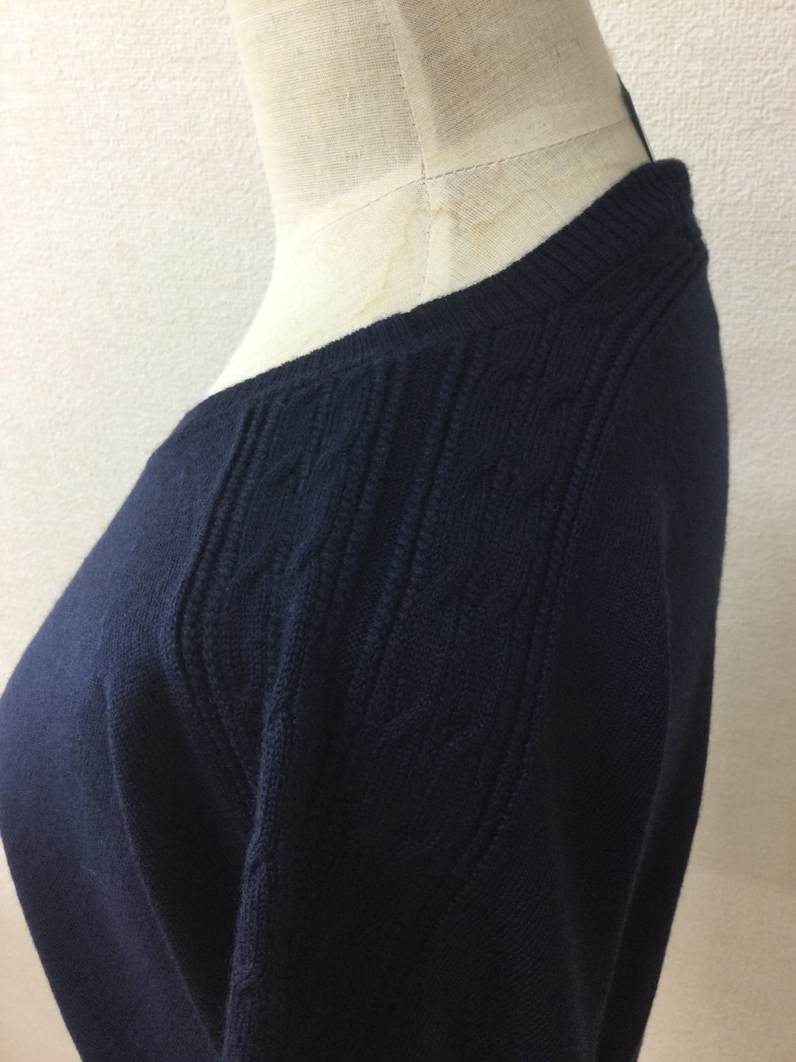  Kumikyoku navy knitted do Le Mans sleeve size 2