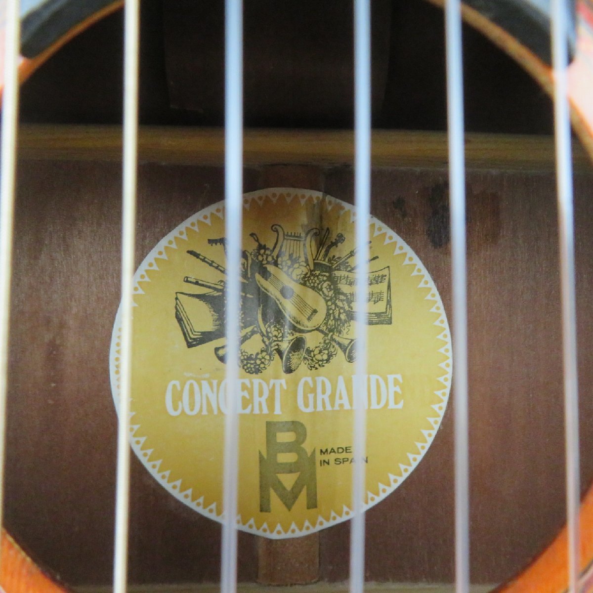 アコースティックギター BM CONCERT GRANDE スペイン製 アコギ 楽器 / 160 (SGF013566)_画像4