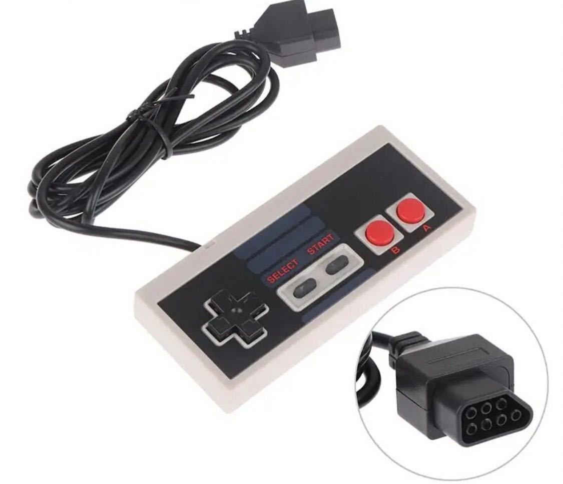 ニューファミコン用 コントローラー ７ピン ＮＥＳ snes 新品 2個セット_画像4