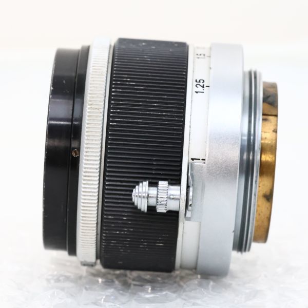 ☆実用品・完動☆CANON 50mm F1.8 L39 Lマウント キヤノン 曇りあり 単焦点レンズ☆送料無料・保証付☆J154_画像9